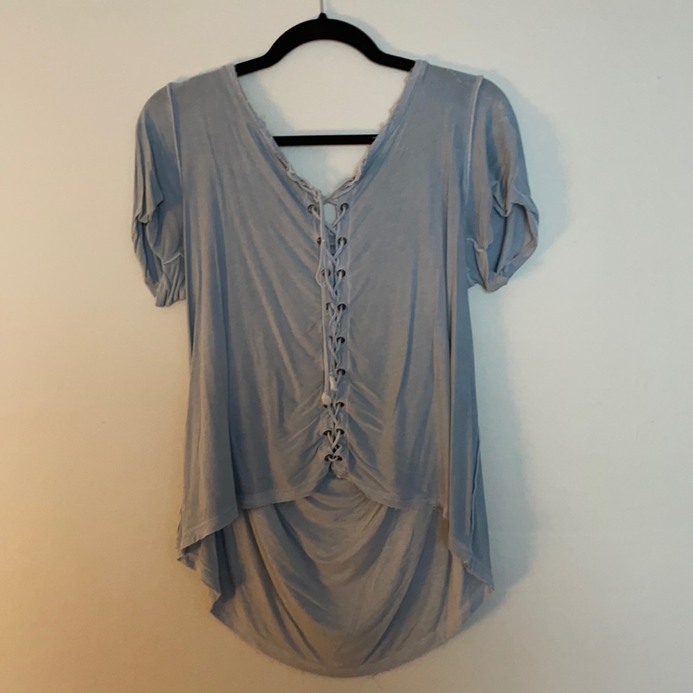Blue Soft and Sexy Tee
